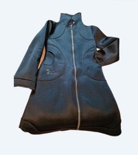 Manteau Long Automne Made in Portugal Cop Copine Noir 36 S mi-saison excellent