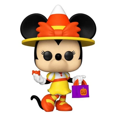 Pop d'Halloween de Disney ! Figurine Vinyle Minnie Trick Or Treat 9 Cm Funko - Photo 1/2