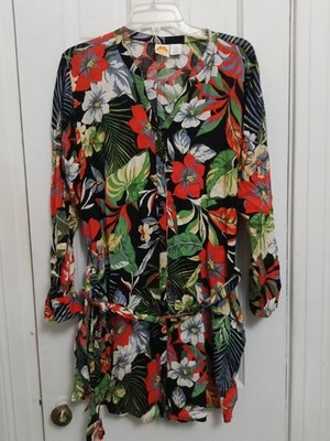 c&c california shirt dress C&C California Plaid Shirt Dress Women's Size Large