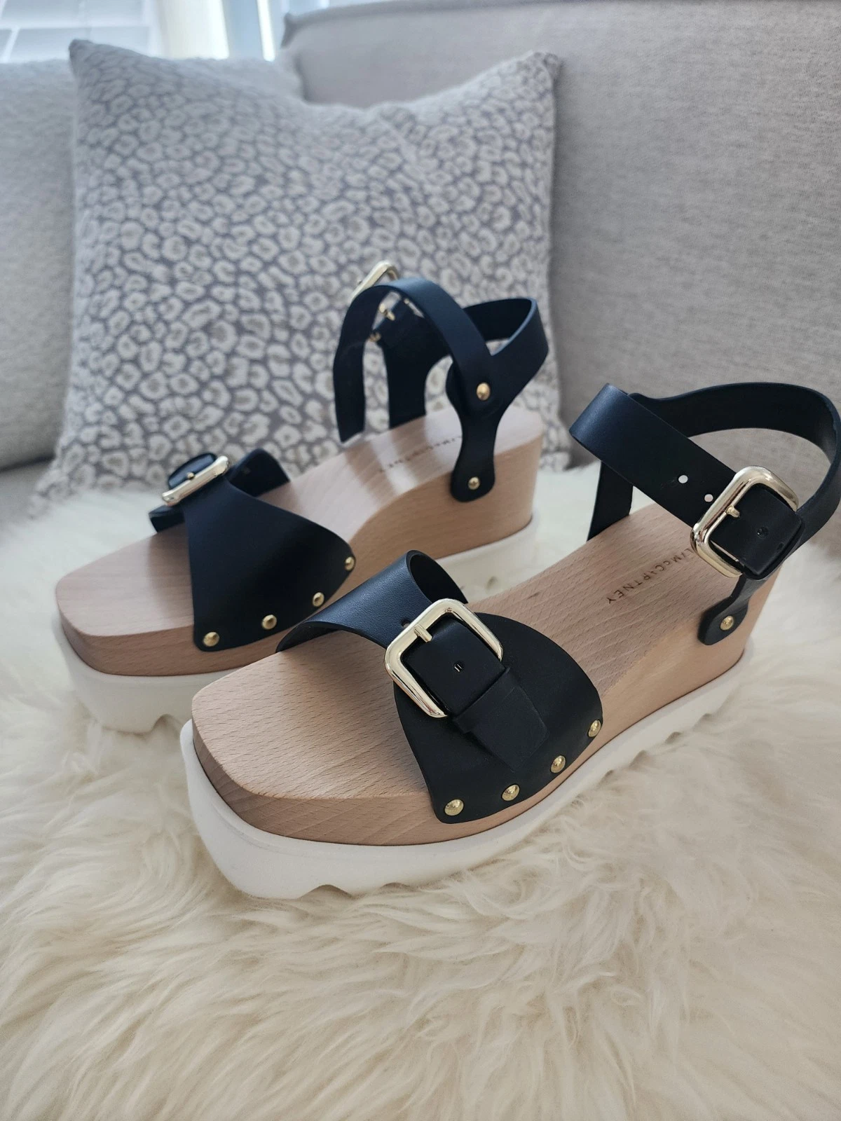 Stella McCartney — ***NEW Without Box*** Stella McCartney Elyse platform sandals Size 37