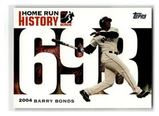 2006 Topps - #BB 693 - Barry Bonds Home Run History - San Francisco Giants