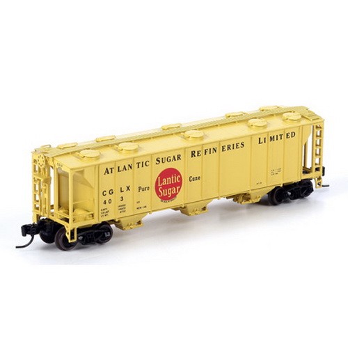 Tolva cubierta Athearn 23806 escala N Atlantic Sugar PS-2 2893 #403 LN/caja | Condition: Used