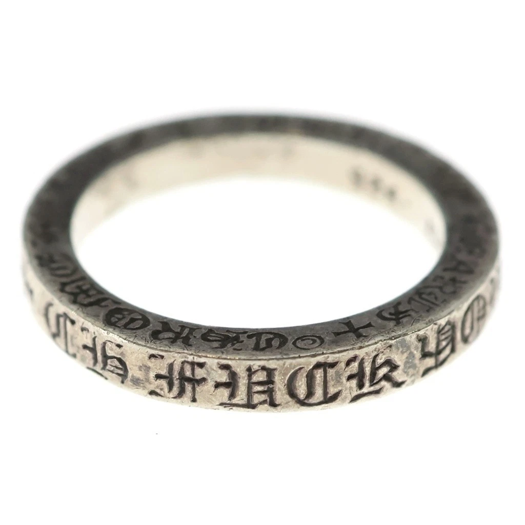Chrome Hearts 3mm Spacer FYOU 3mm Ring 925 US#8~8-1/4 P0079528