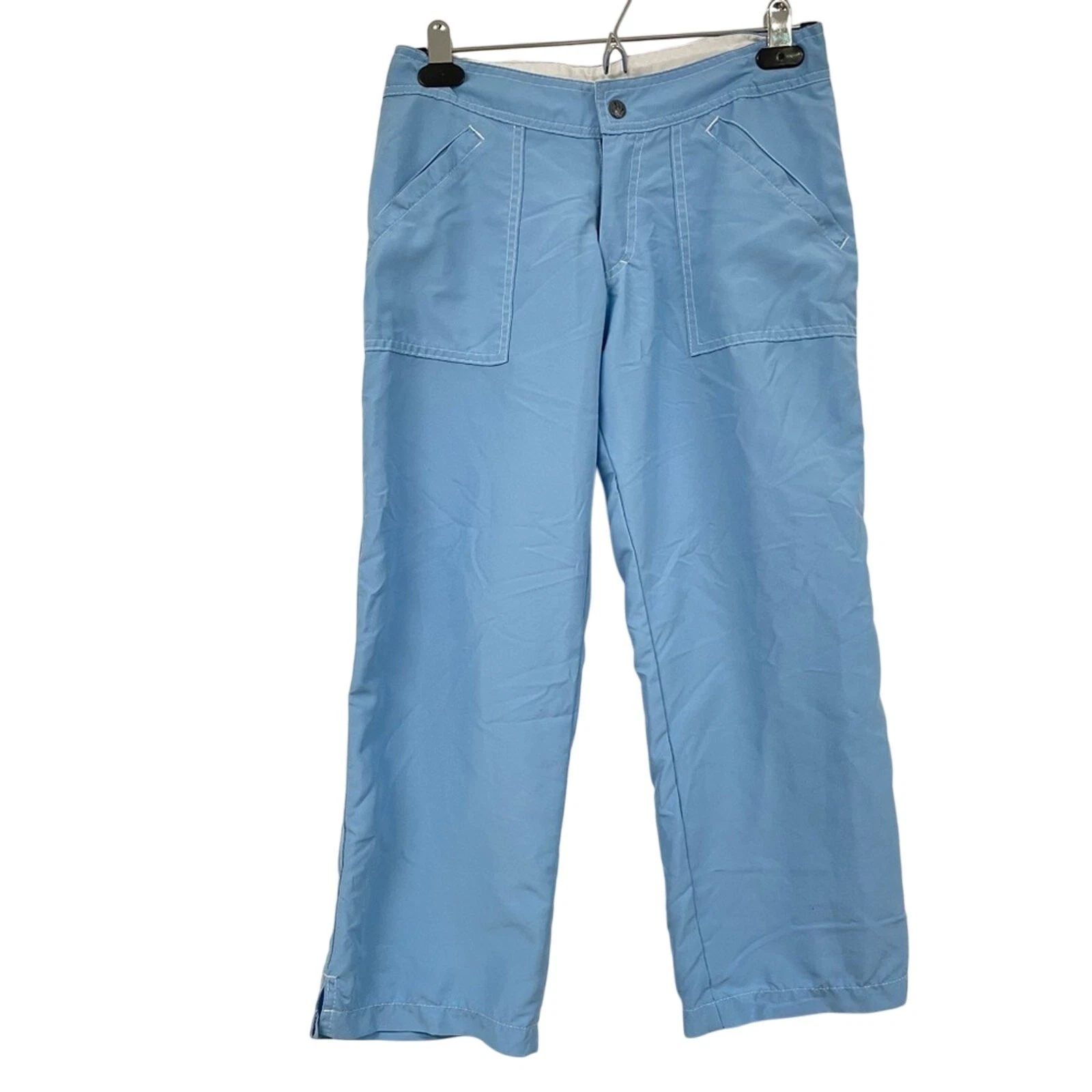 Prana Baby Blue Womens Wide Leg Cropped Hiking Pants XS Adjustable Waist Outdoor
Opens in a new wind
