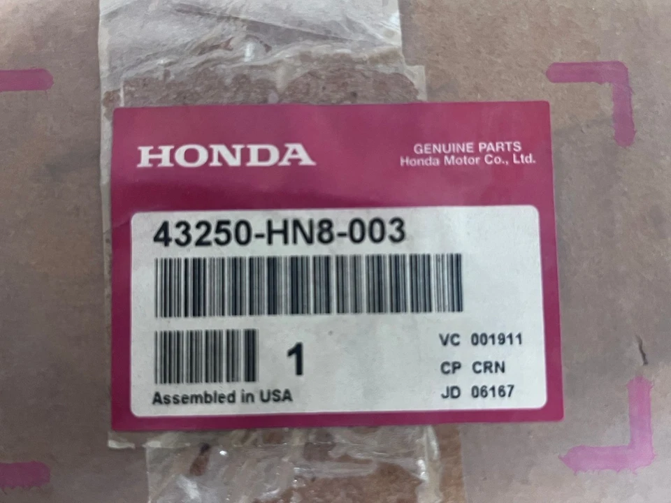 HONDA TRX650FA 2003-2005 REAR BRAKE DISK # 43250-HN8-003 OEM OEM NEW (575)IR - Image 4 of 4