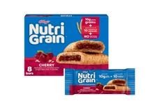 Nutri-Grain Soft Baked Breakfast Bars Made Kids Snacks Cherry, 6 Boxes, 48 Bars