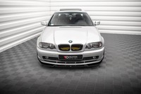 Maxton Design Frontlippe V.3 Passend FüR Bmw 3Er Coupe E46 Schwarz Hochglanz