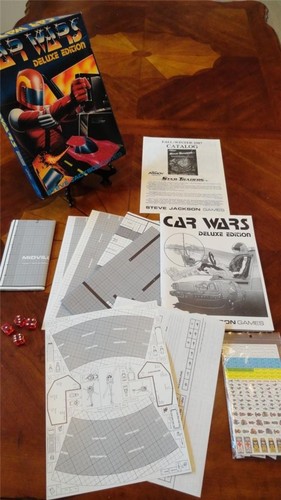 Car Wars - Steve Jackson Games, Jeu De Rôle VF, édition 1991, Wizards