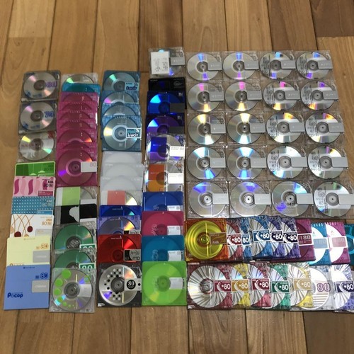 MD Mini Disc Lot of 20 set Caseless Has been recorded 74min 80min Sony F/S