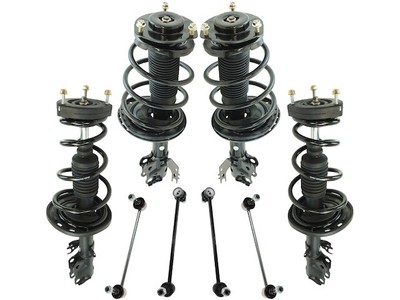 68SZ77X Strut Coil Spring Sway Bar Link Kit Fits 2012-2017 Toyota Camry