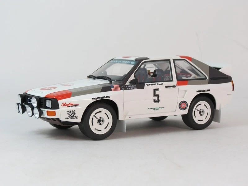 Ottomobile Audi Sport Quattro #5 Buffum Olympus Rally 1986 1/18 OT1159 - Immagine 3 di 4