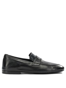 OFFICINE CREATIVE Intrecciato Leather Black 43/10 US Woven $1200 Penny Loafer BV Men main image 2