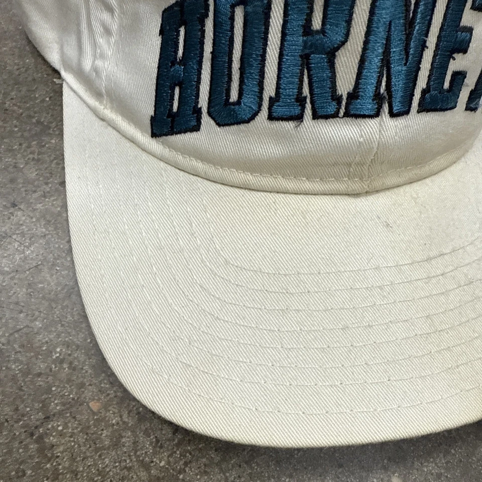 De colección Charlotte Hornets NBA Baloncesto Starter Arco Deletreado Snapback Gorra Gorra Foto 2 de 4