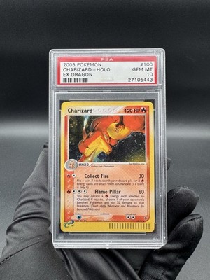 2003 Pokemon Ex Dragon Holo Charizard #100 PSA 10 Gem Mint | eBay