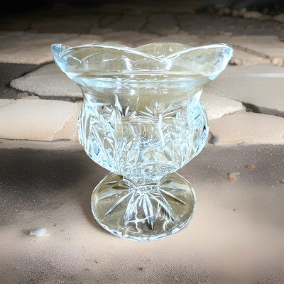 Royal Limited 24% full Lead Crystal Czech Republic Dish Bowl 5.5''  x  5''