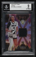 2024 Panini Select WNBA Sparks Kamilla Cardoso #12 BGS 9 MINT Rookie RC 3hd