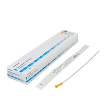 Urethral Catheter McKesson Coude Tip Uncoated PVC 16 Fr. 16 Inch Length