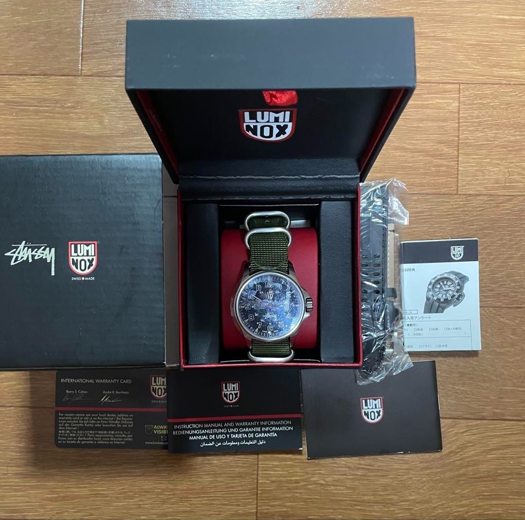 STUSSY×LUMINOX FIELD MILITARY WATCH 25th Anniversary STUSSY×LUMINOX FIELD MILITARY WATCH