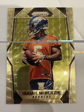 2017 Panini Prizm - Rookies Isaiah McKenzie #248 Gold Vinyl Prizm /5 (RC)