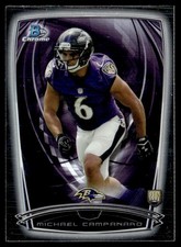 2014 Bowman Chrome Michael Campanaro Rookie Baltimore Ravens #174