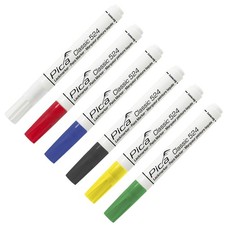 Pica Lack-/Industriemarker 2-4 mm, Rundspitze, Lackstift, Lackmaler, Lack