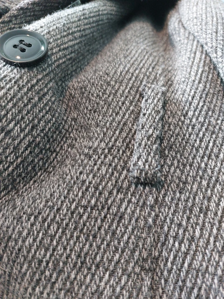 Worthington Women's One Breasted Coat Gray Size M - Image 4 of 4