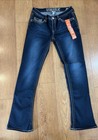 Hydraulic Women Jeans Lola Curb-a-licious Micro Boot Embellished Sz 9/10 Short — photo 2
