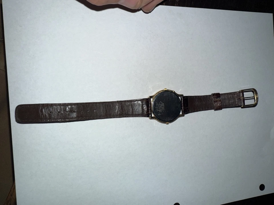 1983 SEIKO Moon Phase 7A48-702A Gold Dial Quartz Men's Watch Vintage 37mm binx22 - Image 2 of 4