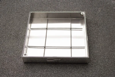 KTC TEC Schachtabdeckung Aluminium SAP-80/8A Schachtdeckel auspflasterbar 800x800