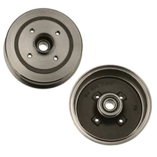 Opel Corsa C Bremsen 2 x Bremstrommel mit Radlager + ABS Ringe VORMONTIERT*