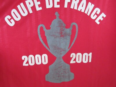 Maillot de football vintage domicile Coupe de France N°9 années 2000