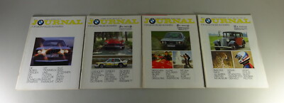 Magazin - BMW Journal 4 Hefte u. a. mit BMW 3er E21 / 507 / 303 '1977