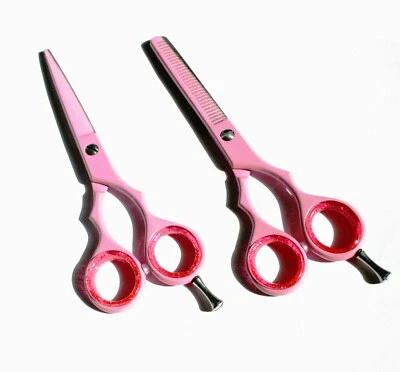 MAZE SHEARS Professional Hairdressing Barber Salon Cutting shears Thinning Scissors Set 5.5"