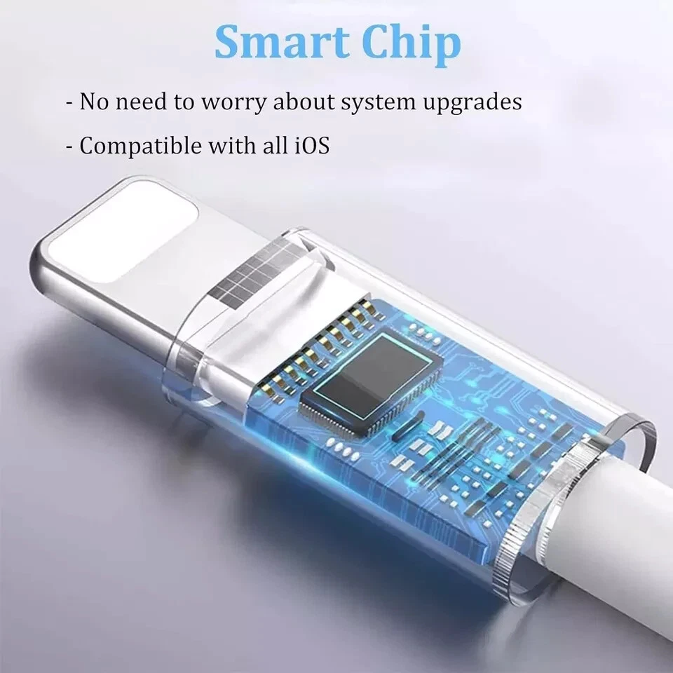 3.5mm iPhone Headphone Jack Adapter Lightng to Aux Cable Pack of 2 - Image 2 of 4