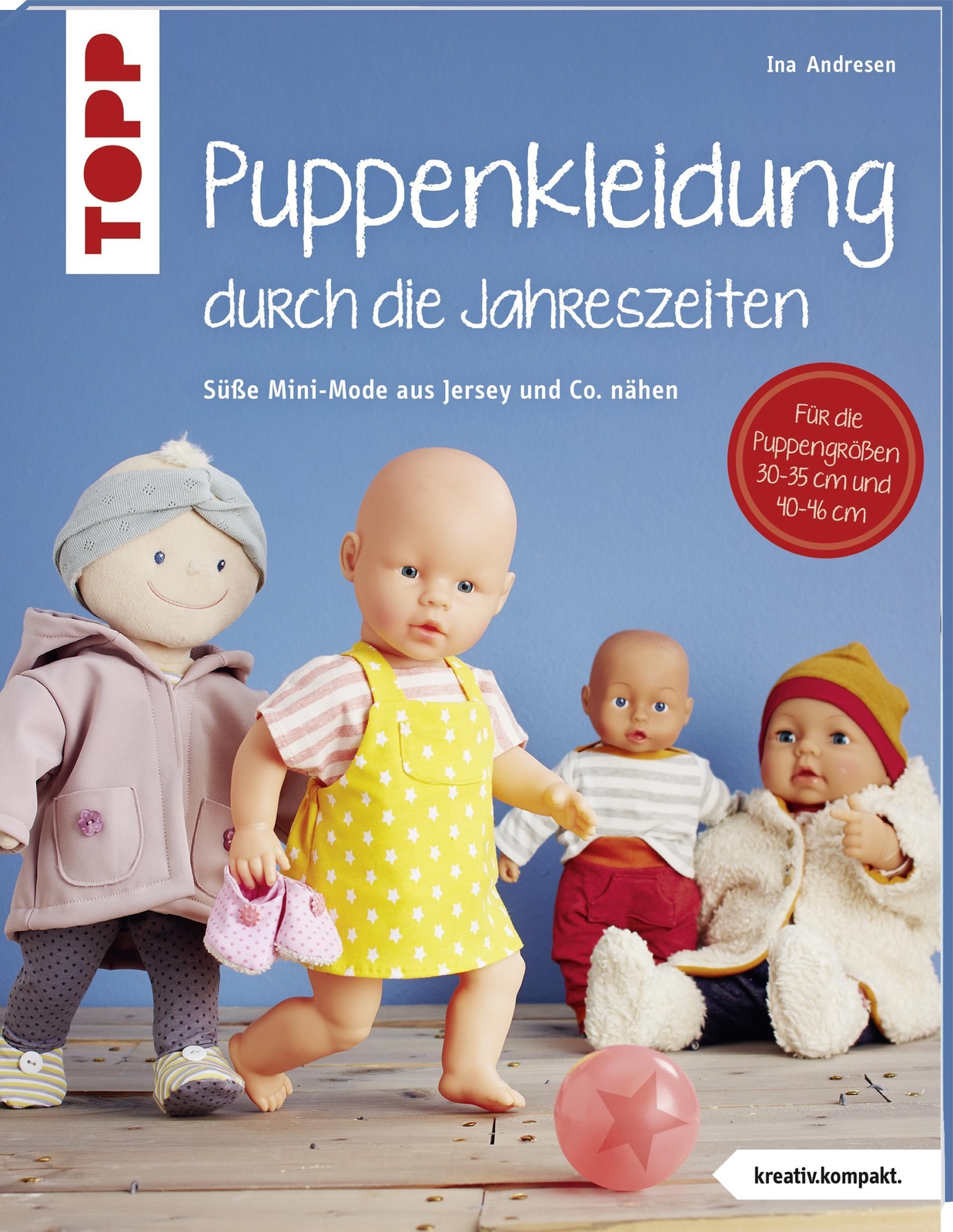 Thumbnail - Puppenkleidung Durch Die Jahreszeiten (kreativ.kompakt.) Ina Andresen