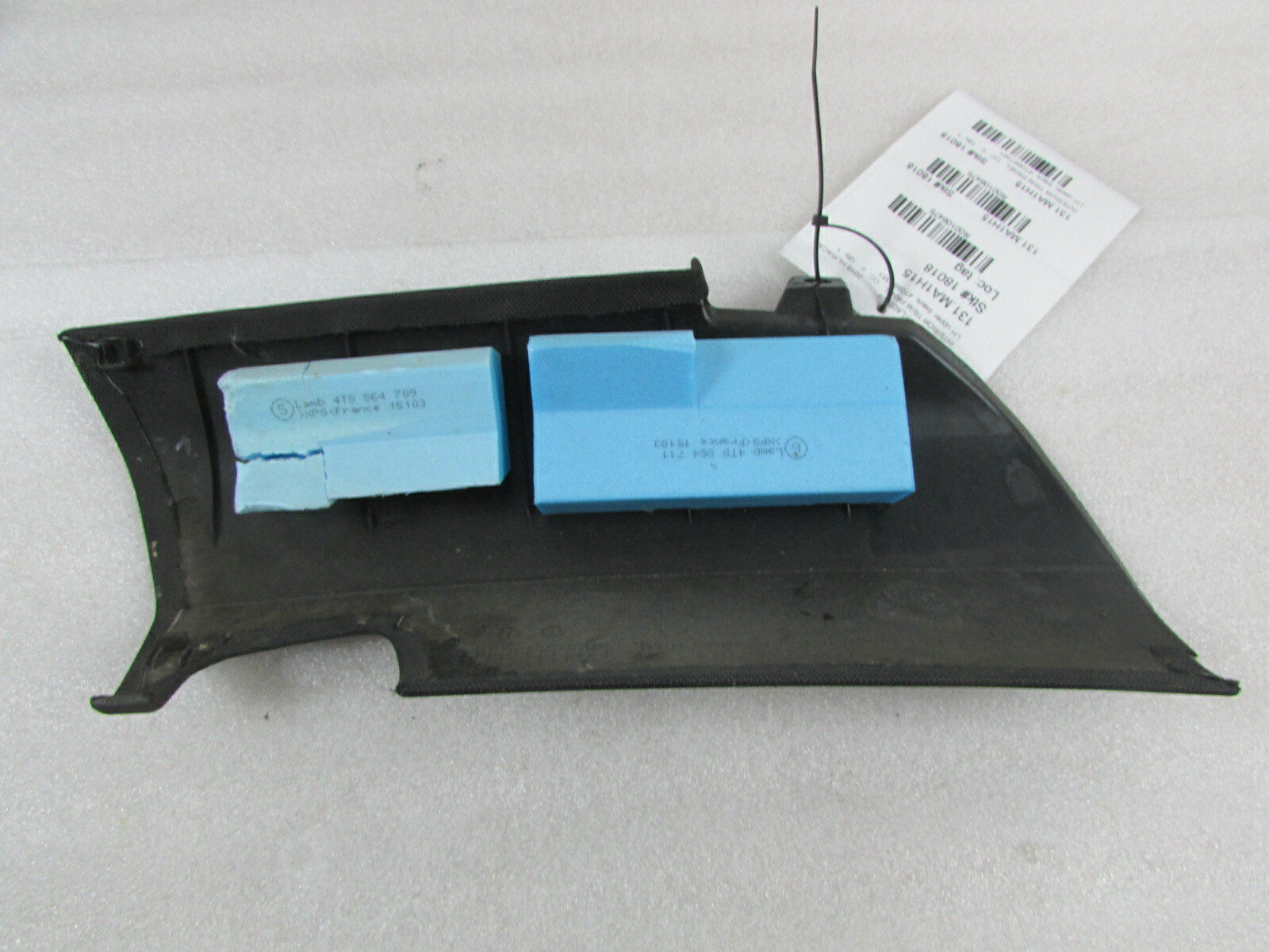 Lamborghini Huracan, LH, Left Upper A-Pillar, Black, Used, P/N 4T0867351