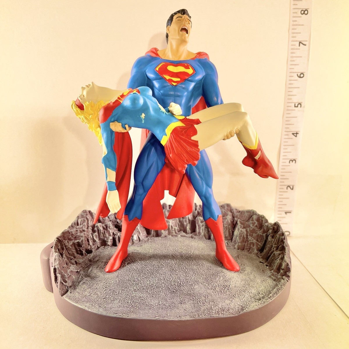 DC Direct SUPERMAN Statue CRISIS On Infinite Earth In Perfect