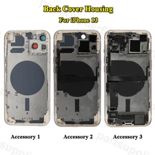 Rear Back Cover Housing Battery Door Frame Replacement Part for iPhone 13 6.1"