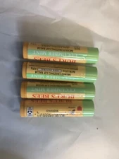 4 PACK - Burt's Bees Cucumber Mint Lip Balm [Brand New Sealed!]