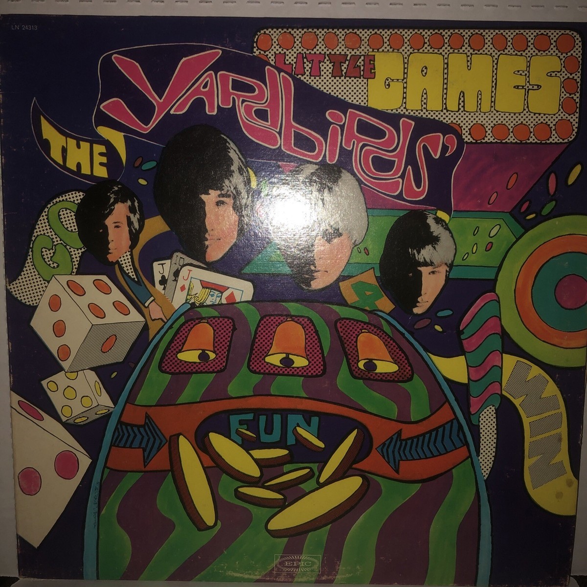 米LP Yardbirds Little Games LN24313 EPIC /00260 The Yardbirds Little Games LP Epic MONO '67 LN24313 XSB 1A