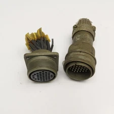 Veam 9430 TLC2Q28-15S 35 Position Male Female Panel Mount Circular Connector