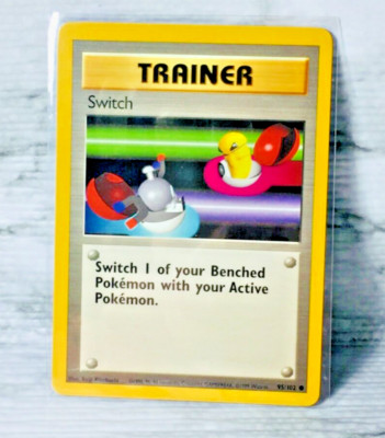 1999 Base Set Switch 95/102 Pokemon TCG Wizards of the Coast