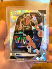 2024 Panini Prizm WNBA - Kate Martin #126 Silver Ice Prizm (RC) True Rookie