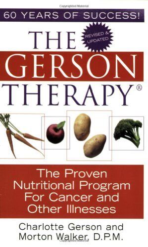 The Gerson Therapy: the Proven Nutritional Program for Cancer and Other Illnes, - 第 1/1 張圖片