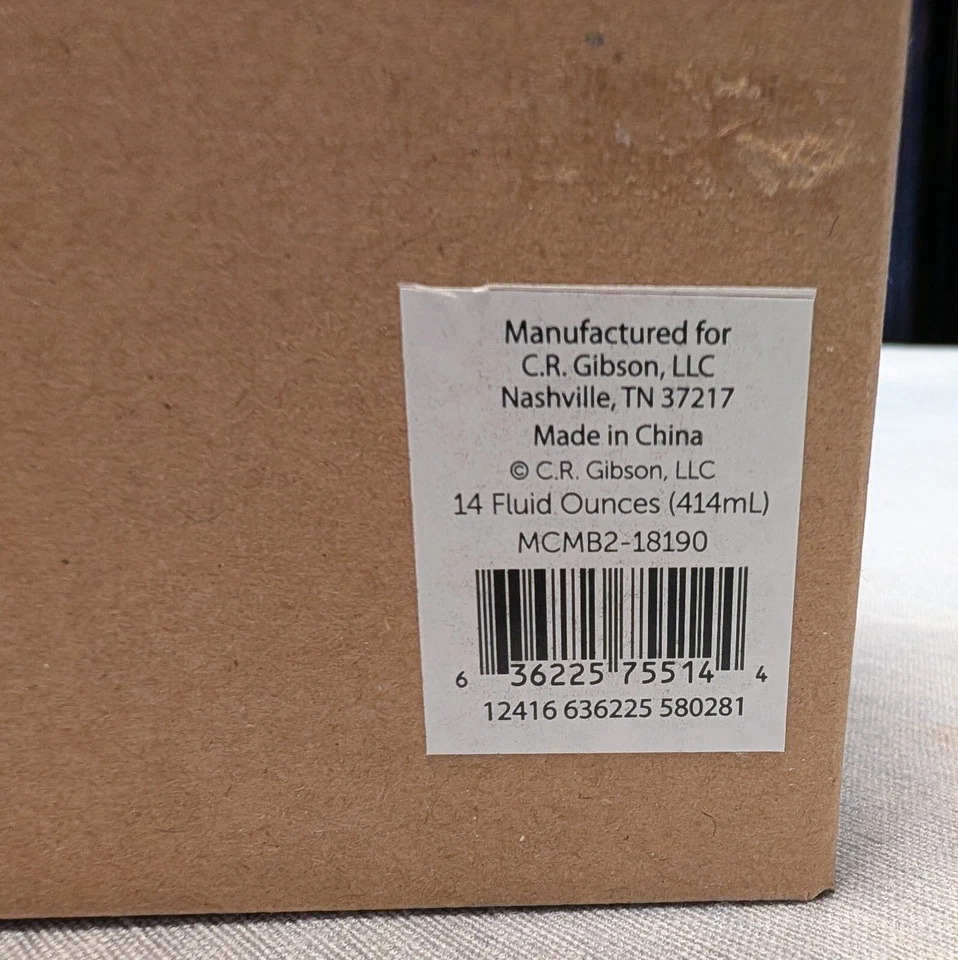 NUEVO C.R. Taza de cerámica Gibson "Color Your Dreams" 14 oz en caja Foto 4 de 4