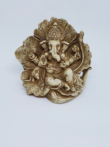 Schöne Lord Ganesha Indianer Elefant Gott Harz Statue Skulptur ~ aus Nepal - Bild 4 von 11