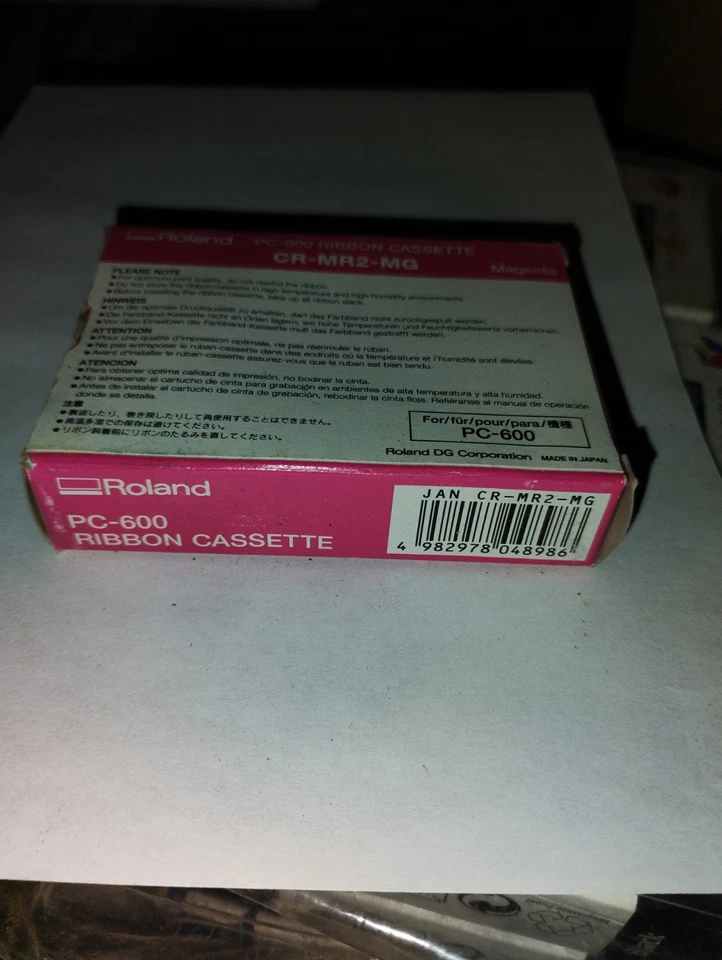 Roland CR-MR2-MG Magenta Printer Ink Cartridge Colorcamm Series Printer Plotters - Image 2 of 2