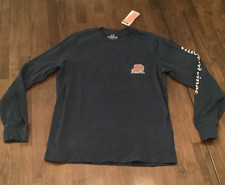 Vineyard Vines Boys LS Shirt Navy Blue Bobbing For Apples Sz L 16 NWT