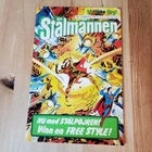 Stalmannen #1 1985 [FR] Vintage Swedish Language Superman Rare 1st ISSUE Nice!