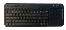 Logitech K400r Wireless Touch Keyboard Unifying Receiver Not Included 